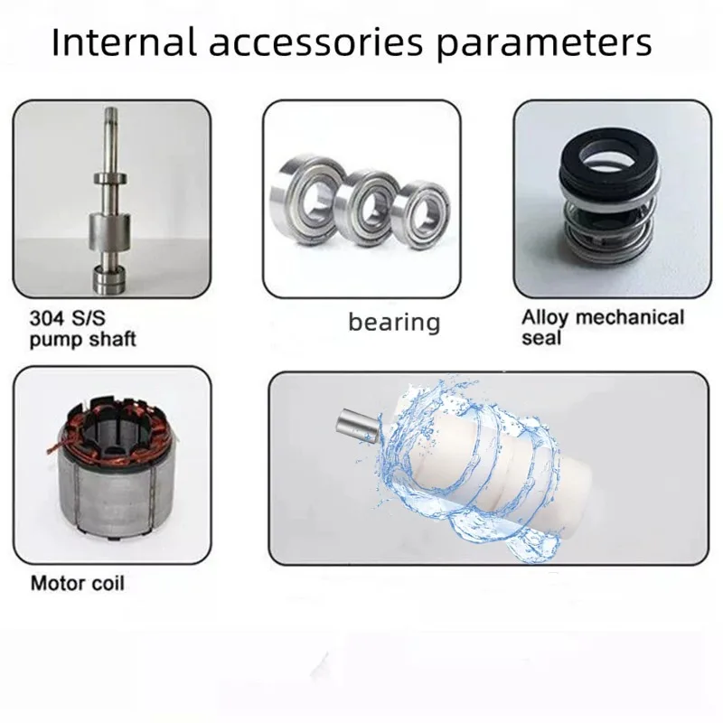 Built-in mppt DC 48V750W Deep Well Solar Pump Submersible System Irrigation Solar Water Pump Well Pump