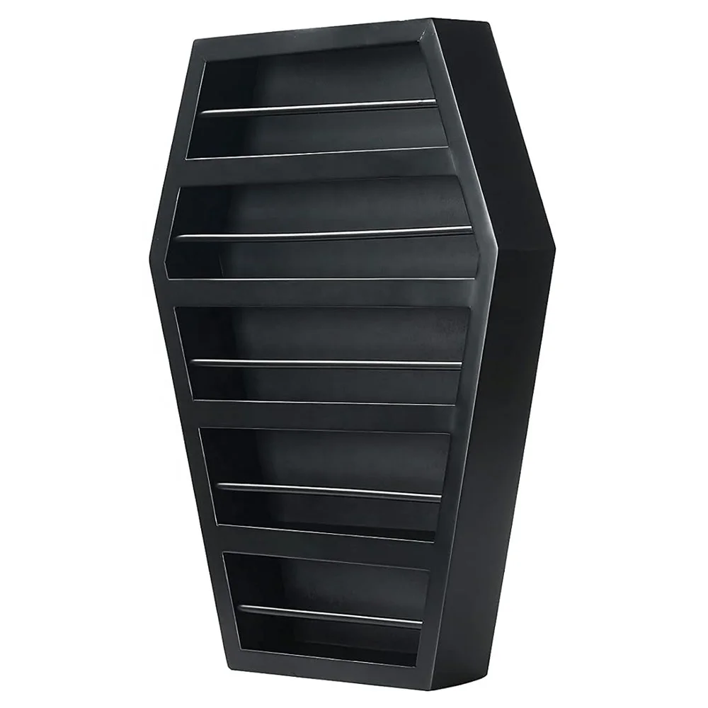 Coffin makeup storage rack Home Bedroom Bathroom Accessories Storage for storing or displaying ghost decorations