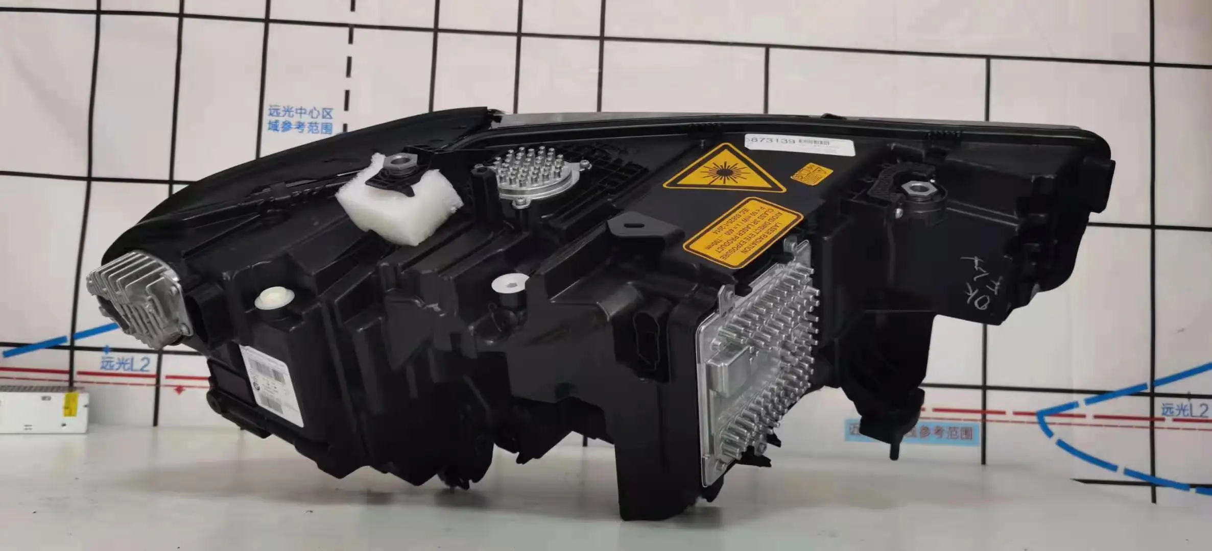 X7 Laser  headlight for BMW 2019-2022 X7 G07 high configuration original used headlight aftermarket replacement DRL