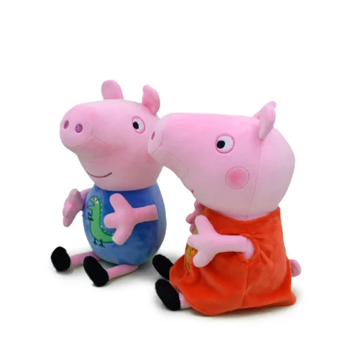 JM 30 см свиная плюшевая фигурка Пеппа семья из четырех новых кукол Джордж