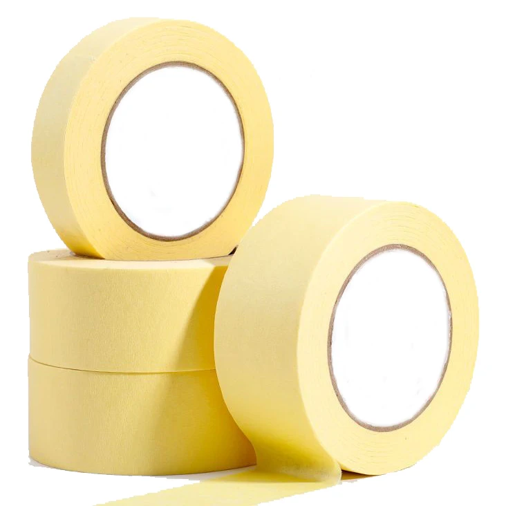 High quality self adhesive jumbo rolls high temperature paint tape masking paper tape