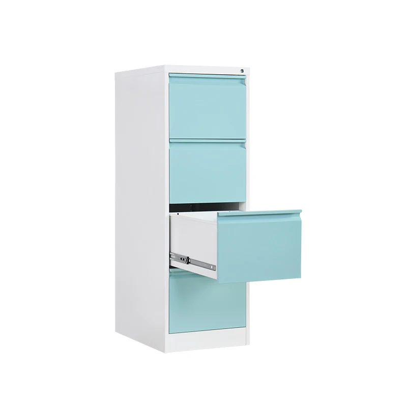 Vertical Filing Cabinet with Multi Drawer Storage Metal File