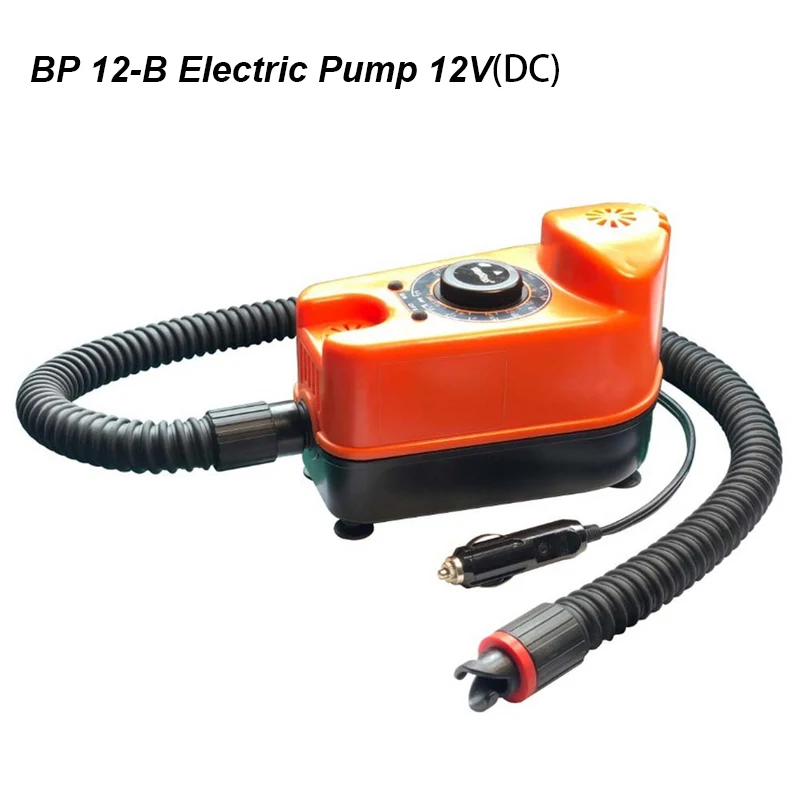 Electric Pump SUP Inflatable Inflate Deflate Bravo BTP 12 Manometer Max Pressure 0.95 bar 13.8PSI Inflatable SUP Electric Pump