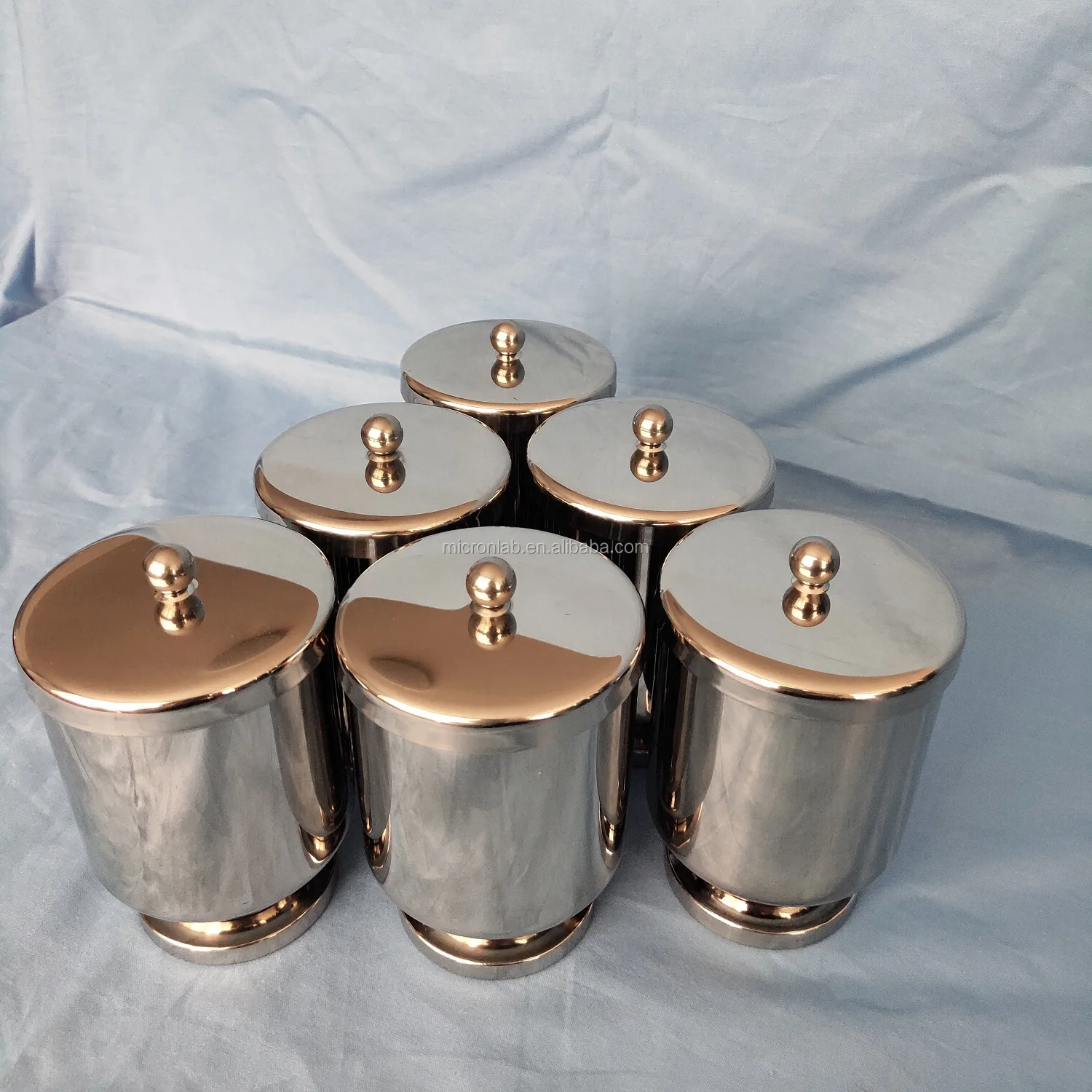 
Stainless Steel 6-Branch Vacuum Filtration Apparatus 