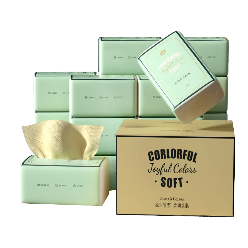 Manufacturer Wholesale Cheap Price High Standard Eco-Friendly Facial Tissue Paper