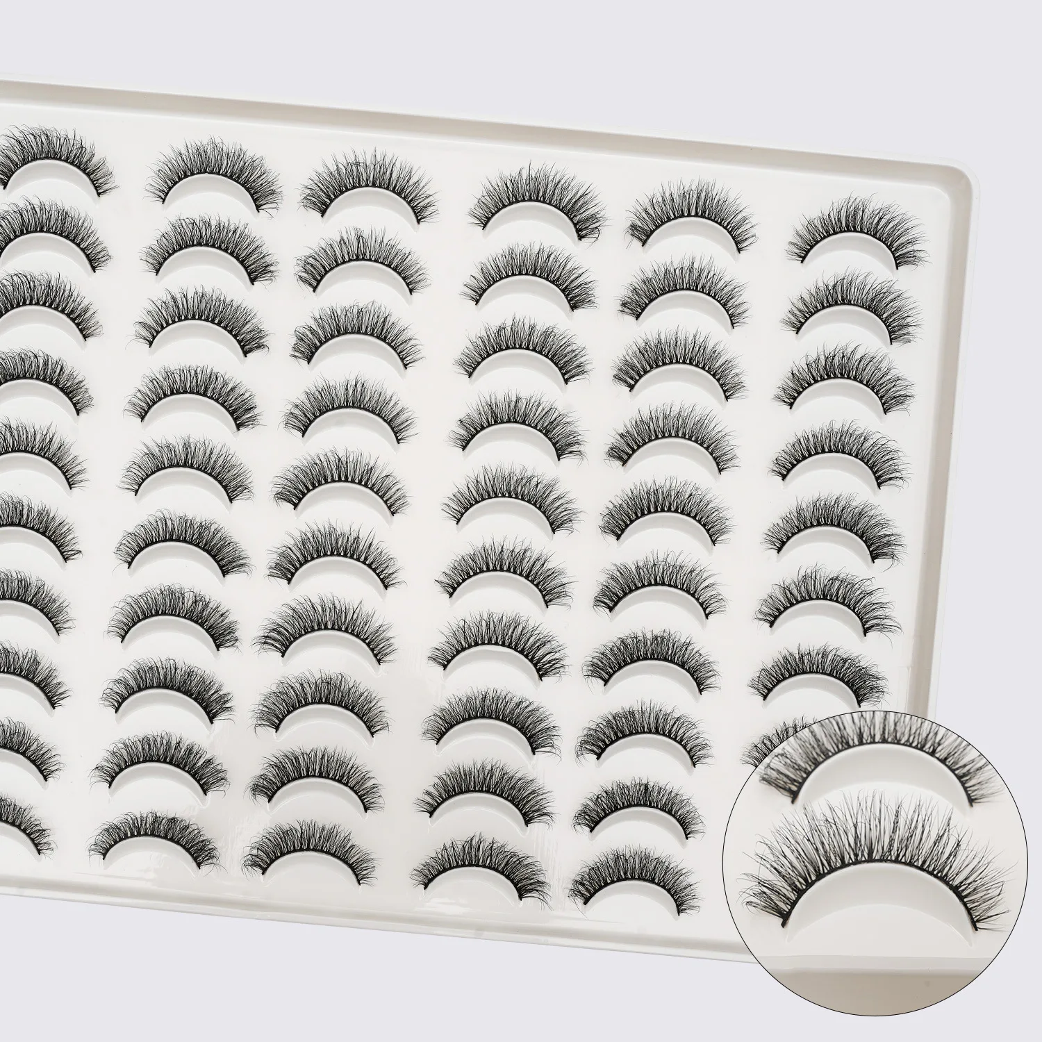 High Quality Wholesale Luxury 3D Mink Lashes For Full Volume Dramatic Look Soft And Comfortable Reusable False Lashes
