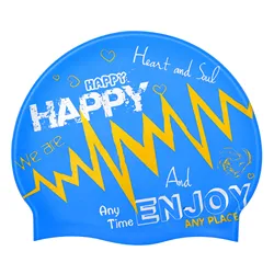 High Quality Wholesale Adult Swimming Caps Silicon Swim Caps Printing