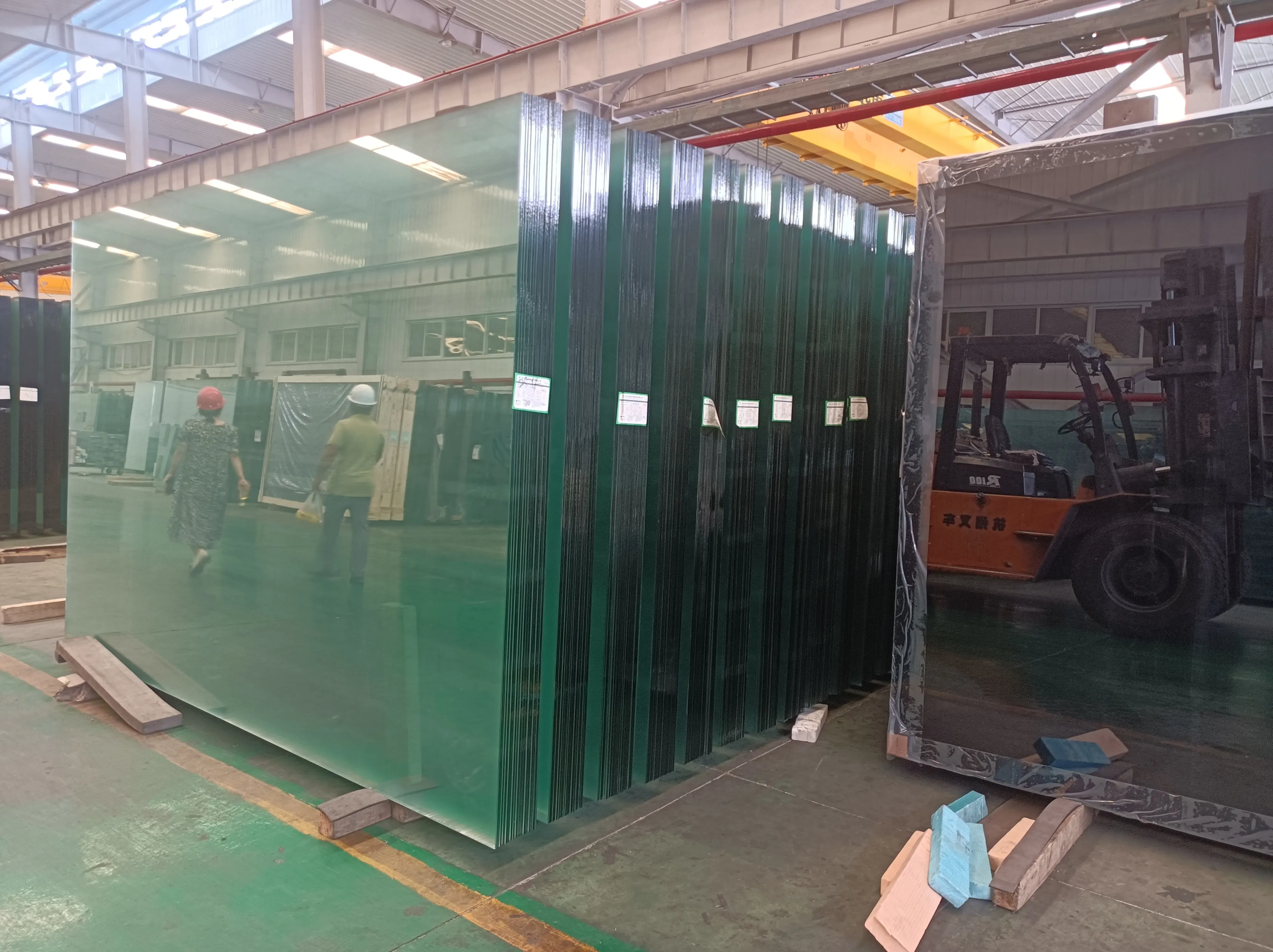 Tempered Glass Sheet 10mm 12mm Thick Tempered Glass Panels Price For Construction House Deck Balcony Balustrade