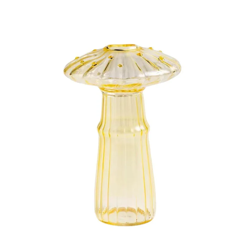 Custom Handmade blue special-shaped glass vases for home decoration