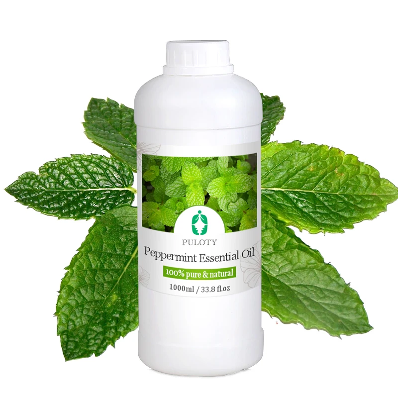Factory wholesale bulk free sample peppermint essential oil pure natural organic food grade undiluted peppermint oil for hair