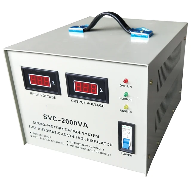 svc tnd 2000va servo voltage stabilizer avr 2kva avr 2kw