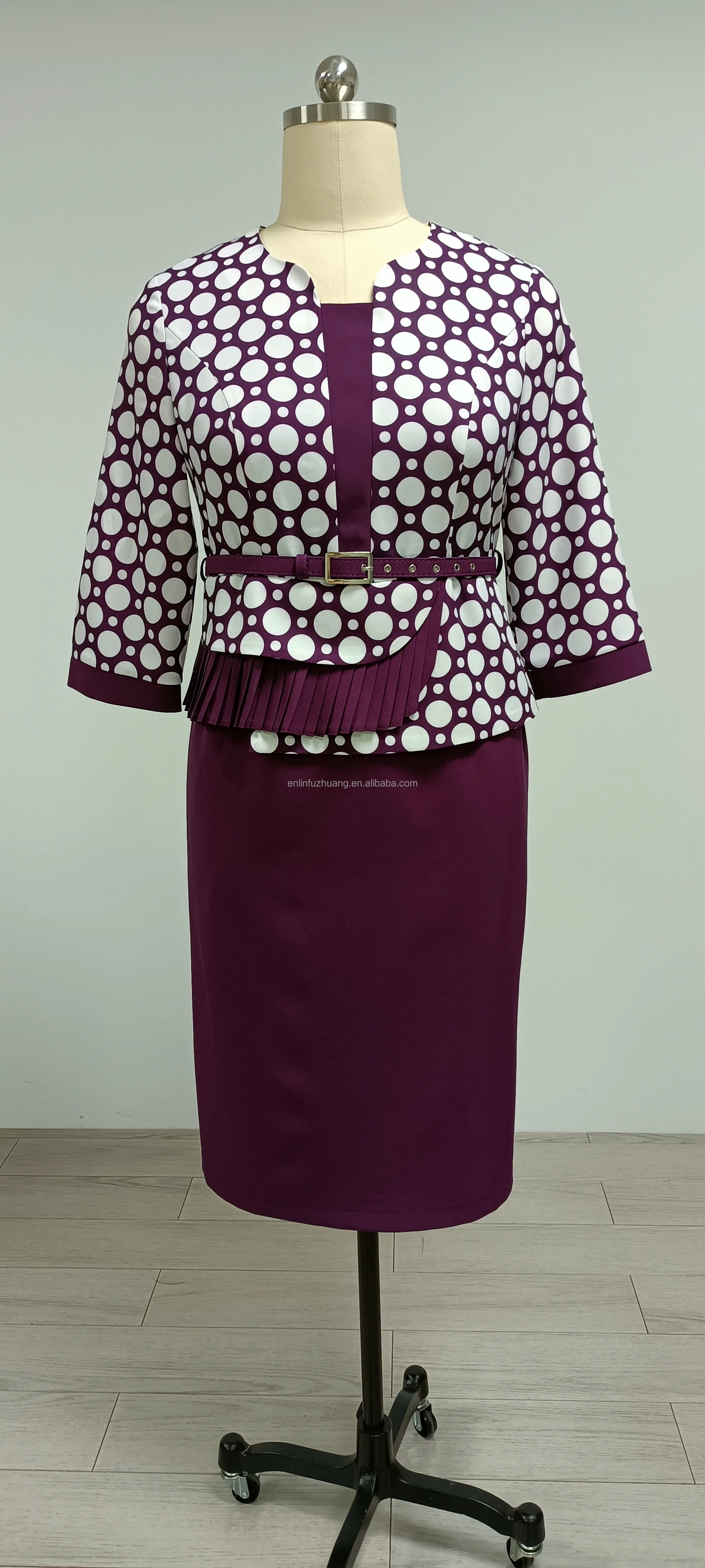 Geelinm brand turkish office dresses floral casual dresses