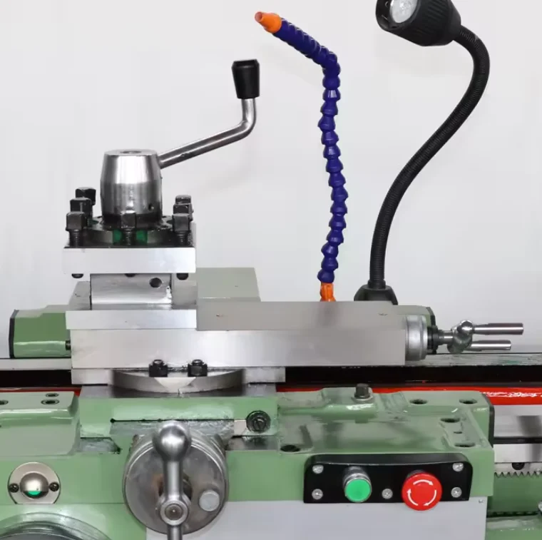 China Factory Manual Horizontal Engine Lathe Machine 80mm Spindle Bore CNC Machining CE Certified Indonesia Turkey Egypt Peru