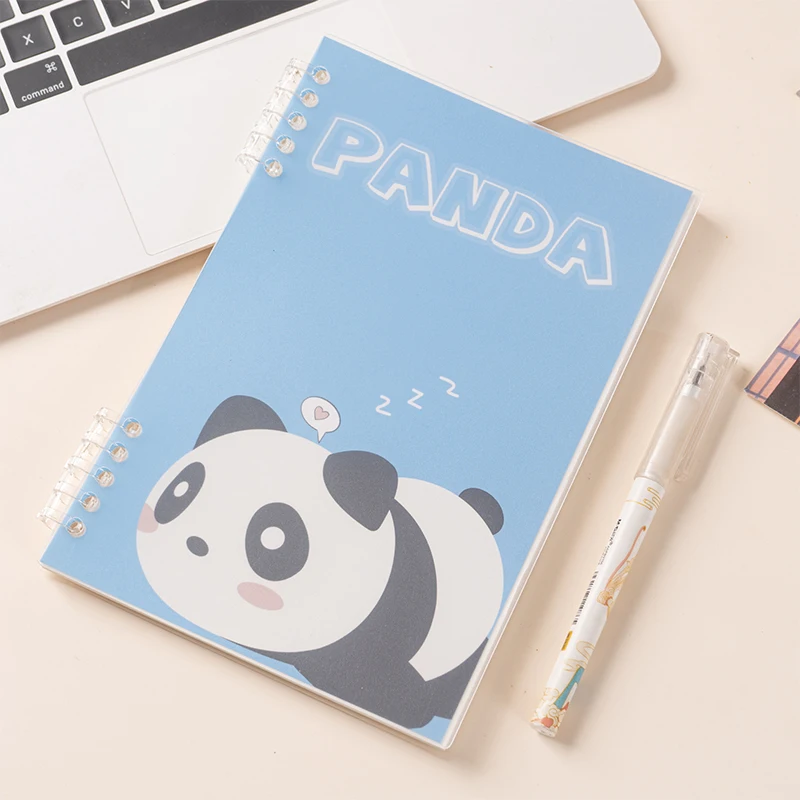 Customized A5 Portable Printed Paper Spiral Coil-bound Journal Notebook with Logo