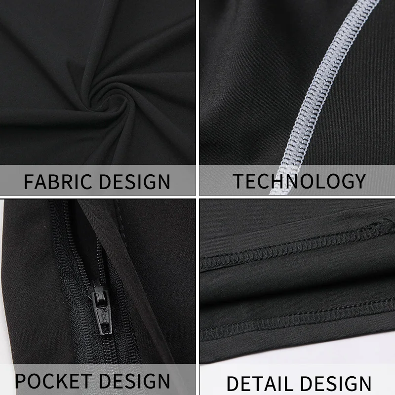 Gym yoga wear track suit for men wholesale tight leggins fitness running set custom