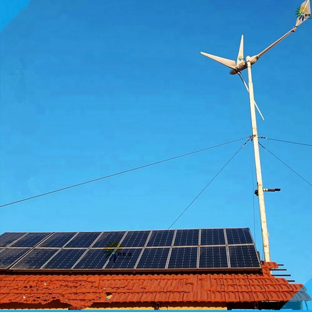 Low noise wind power generation 4kw 4000w small wind turbine