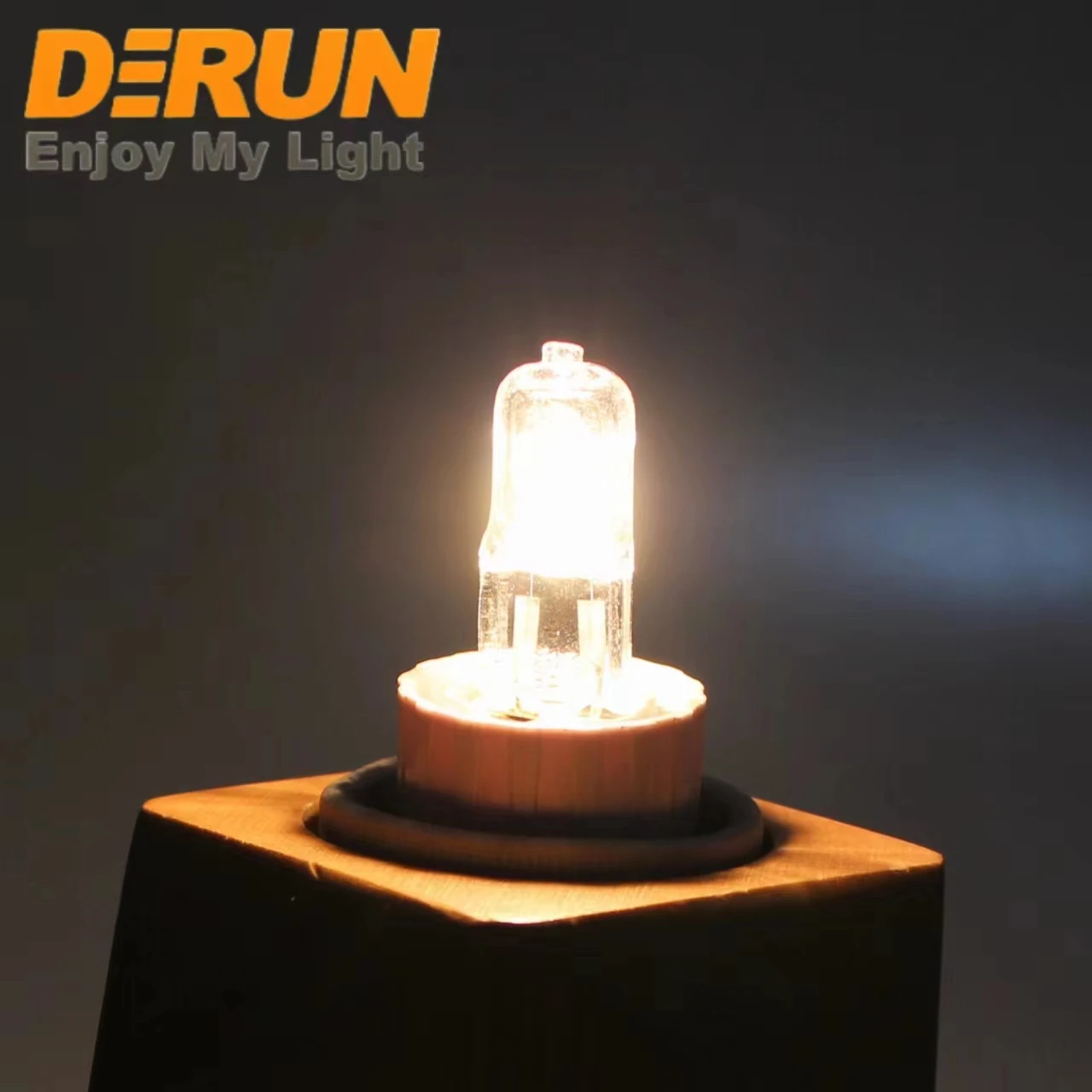 Popular and Energy Saving Dimmable Halogen Light Bulb Comfortable Warm White and No Flicker and Eye Caring Lamp , HAL-G8