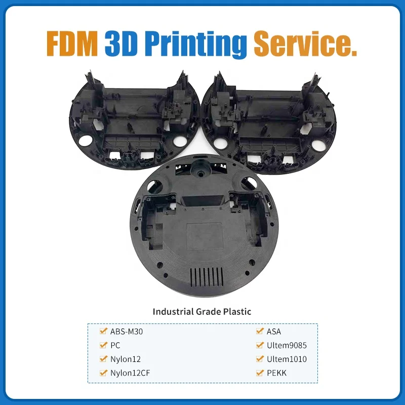 Nylon 3D Printing High Precision Custom Plastic Enclosure SLS 3D Printing