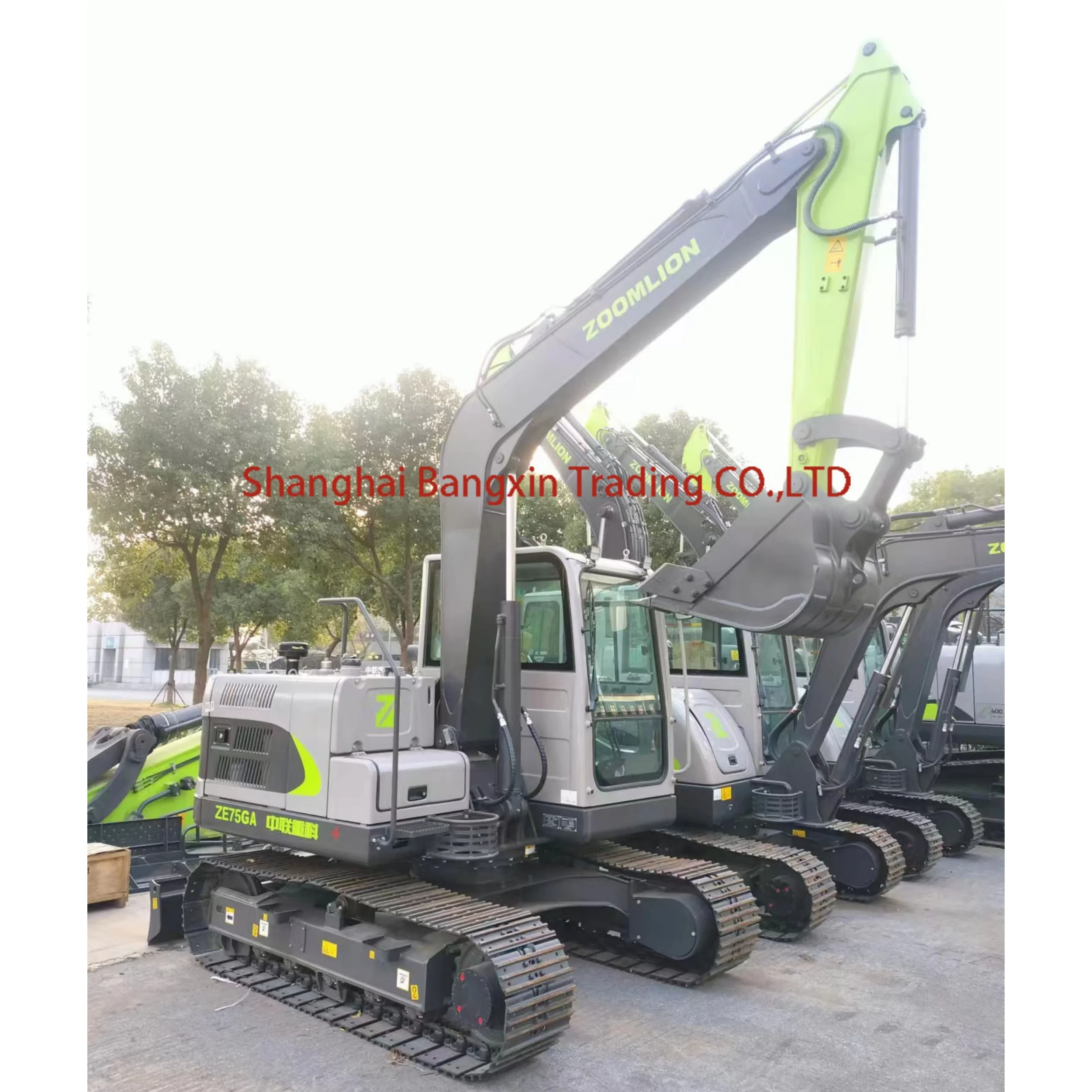 manufacture new hydraulic crawler mini excavator ZOOMLION ZE75 in shanghai for sale