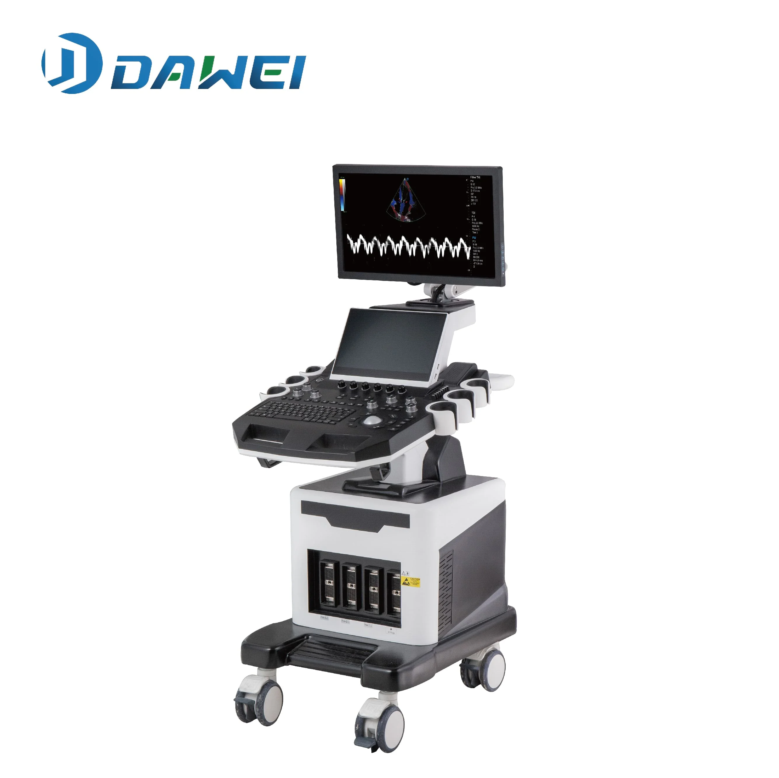  DW-T8 DAWEI высококлассный эхо допплер и ультразвуковой аппарат 4D