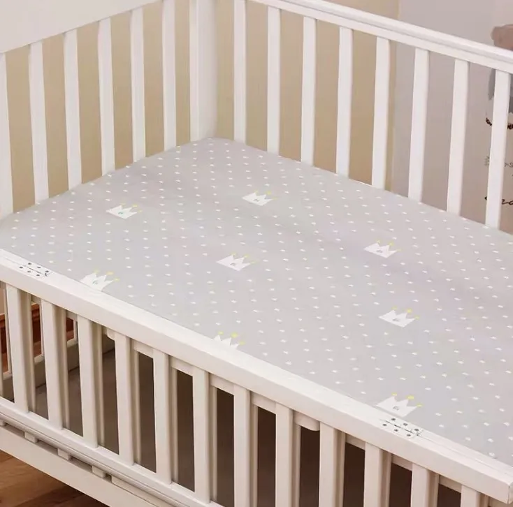 Простыни для детской кроватки зеленые простыни mebie baby