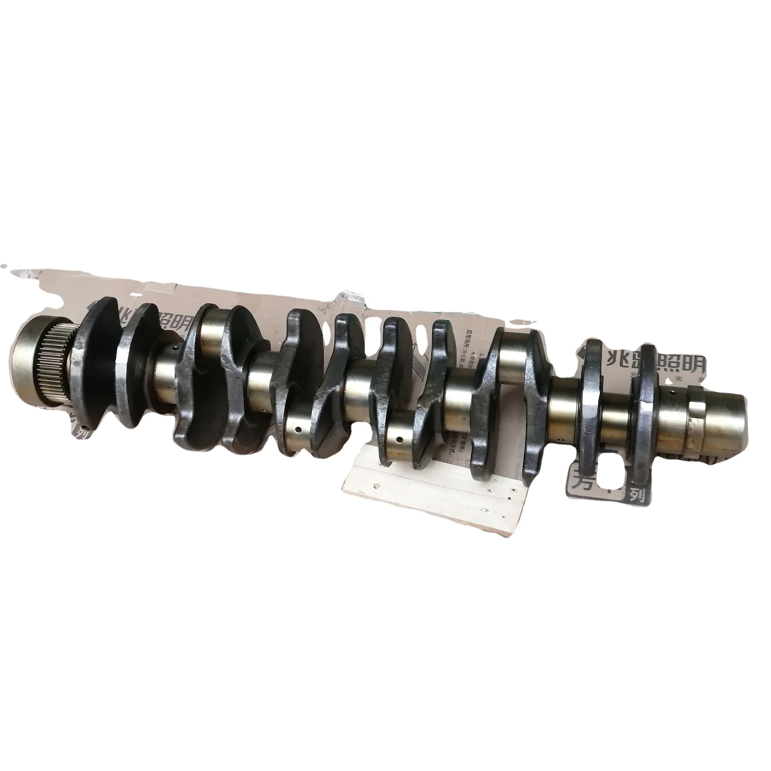 D7D D7E Engine Crankshaft Forged Steel for Excavator Parts