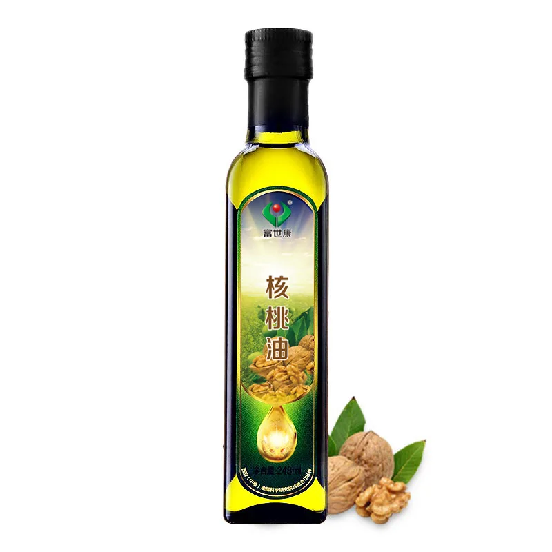 
Factory wholesale processing of edible cold-pressed walnut oil level 