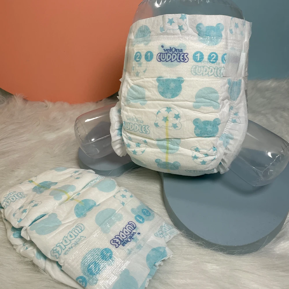 OEM ODM newborn diaper batch order compostable soft eco sensitive biodegradable non-rash