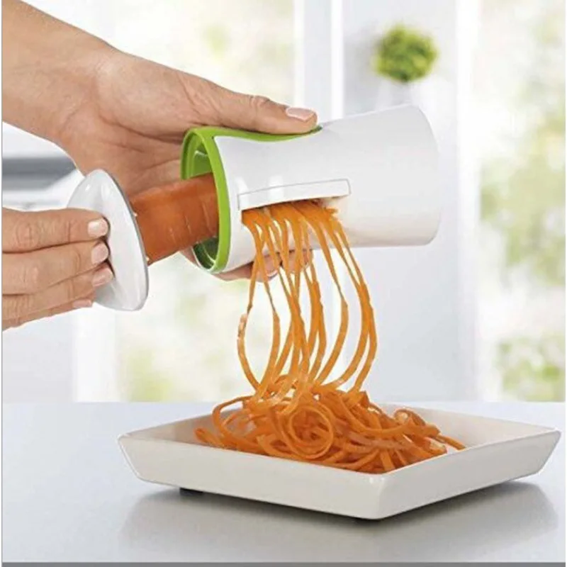 Heavy Duty Vegetable Slicer Vegetable Spiral Slicer Cutter Zucchini Pasta Noodle Spaghetti Maker
