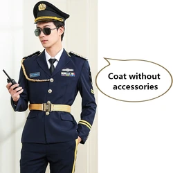 High Quality New Design BestDark Blue Color Security Guard Uniform Security Office Uniform