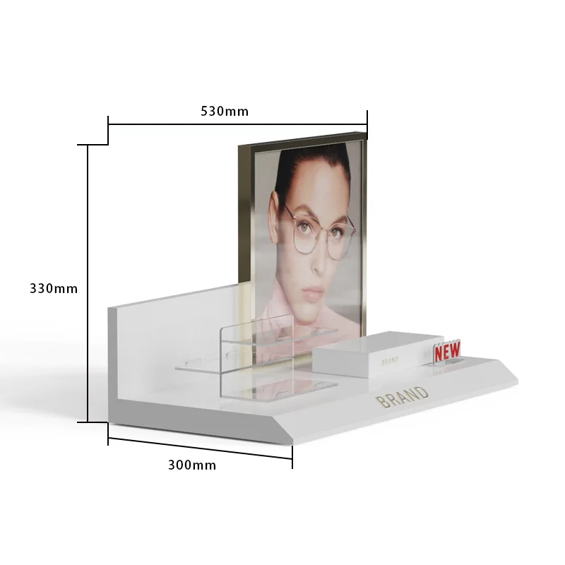 Glasses Display Stand Acrylic Display Table Sunglasses Desktop Shelf Sunglasses Booth Store Advertising Stand
