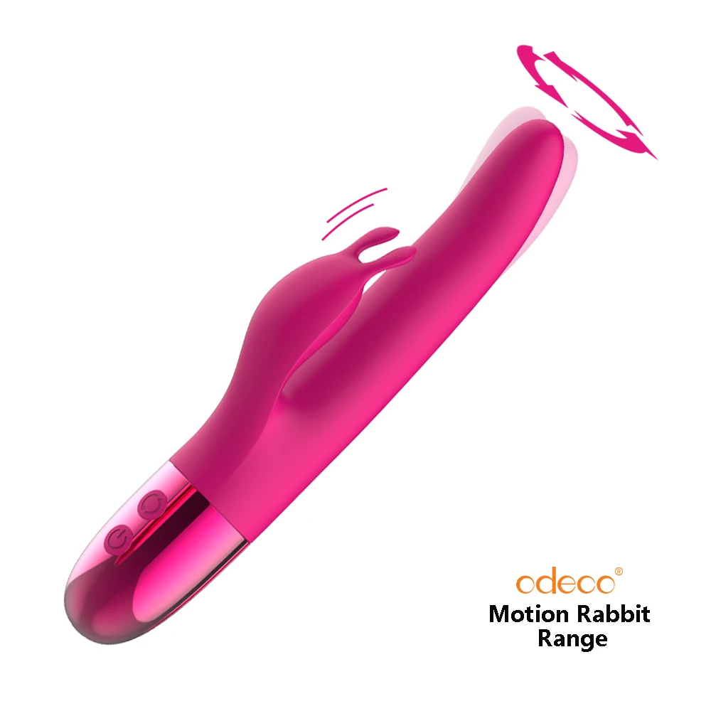 Odeco Custom Quality Waterproof Food Grade Silicone Material Rabbit Vibrator Toys Adult Sex Toys For Woman