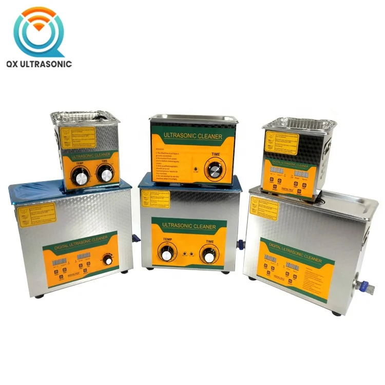 
2L Digital Timer Portable Ultrasonic Cleaner Automatic Ultrasonic Vibration Cleaning Machine With Heating 