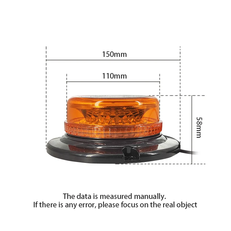 car accessories led flashing warning light led warning lamp rotate led strobe light rotate signal lamp