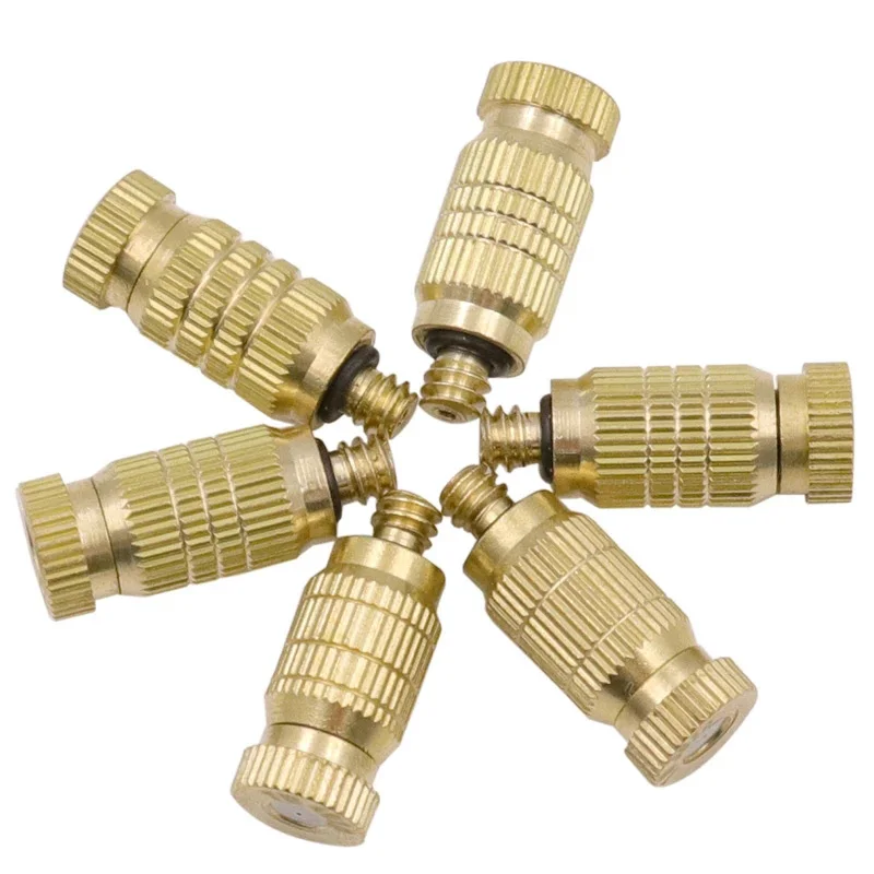Adjustable Brass High Pressure Nozzle Nozzle Spray Sprinkler High Pressure Direct Spray garden farming Atomizing Nozzle