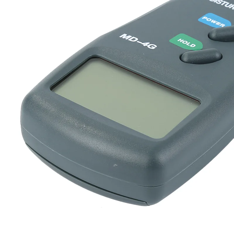 MD-4G 4 Pins Digital LCD Wood Moisture Humidity Meter Analyzer Hygrometer Timber Damp Detector Tester Range 5% - 40%