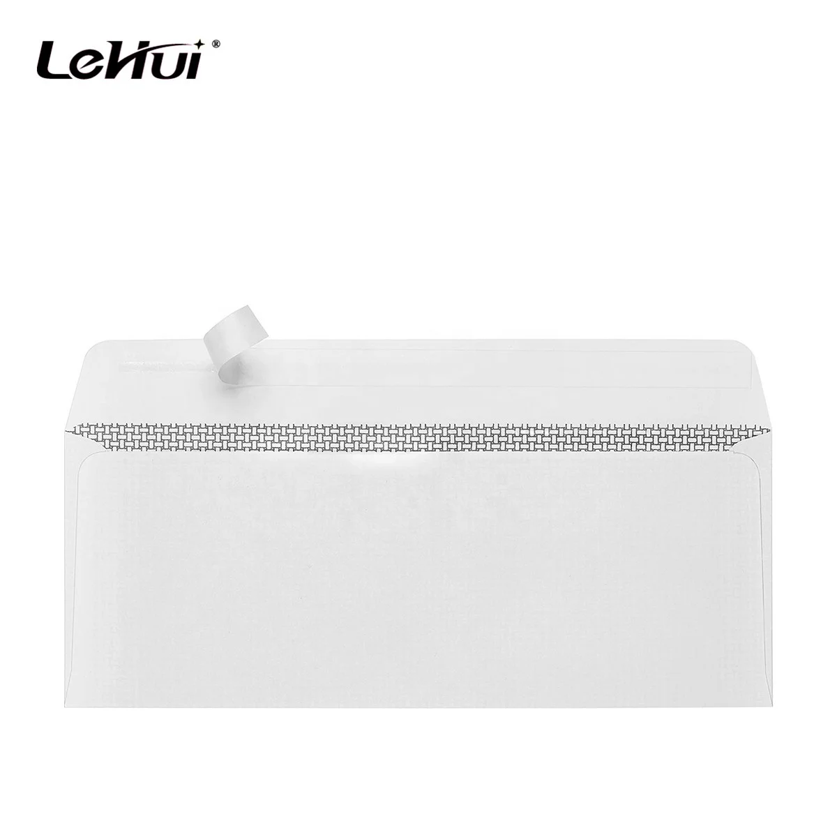 Good Supplier DLX 120 X 235mm Self Seal Double Window Security Envelopes For Computer Printed Checks