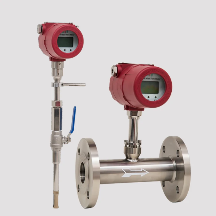 Gas Air Flow Meter Thermal Mass Flow Meter