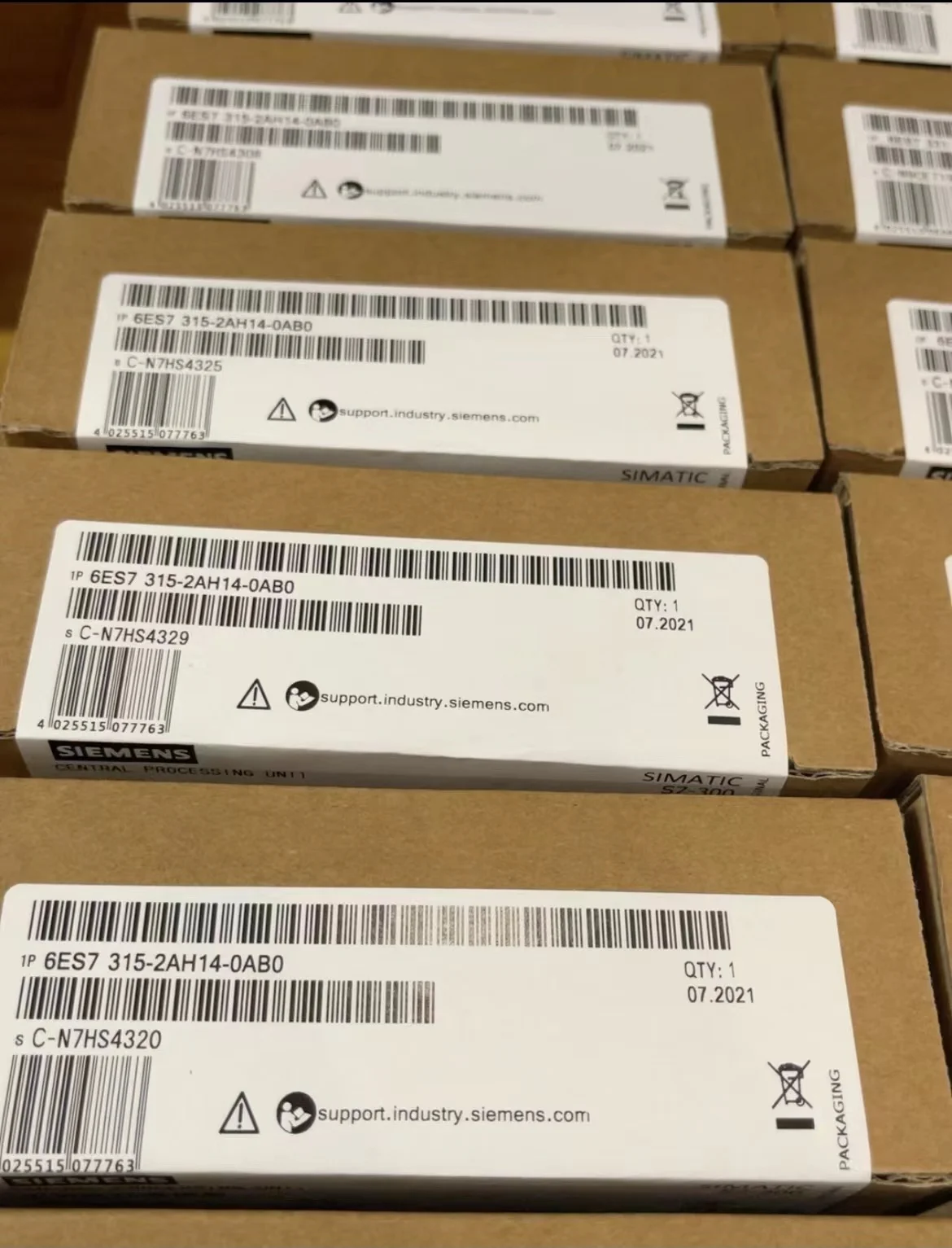 New Original Warranty For One Year PLC SIMATIC S7-300 SIMATIC S7-300 6ES7318-3EL01-0AB0