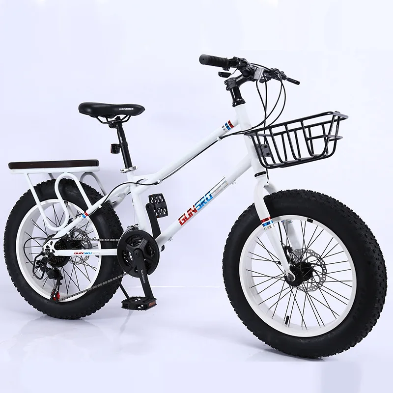 Factory Supply Fat Tire Bike 20 Inch Mtb Bicicleta Cycle Kids Adult Big Tire cheap 4.0 Snow Bike Beach Bike