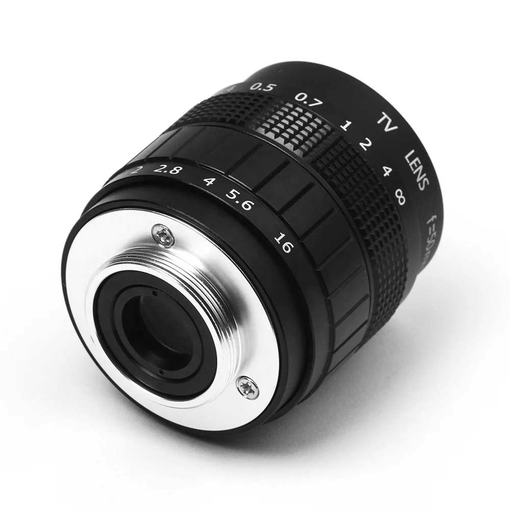 50mm F1.4 C Mount CCTV lens with Macro lens for DSLR Camera Use