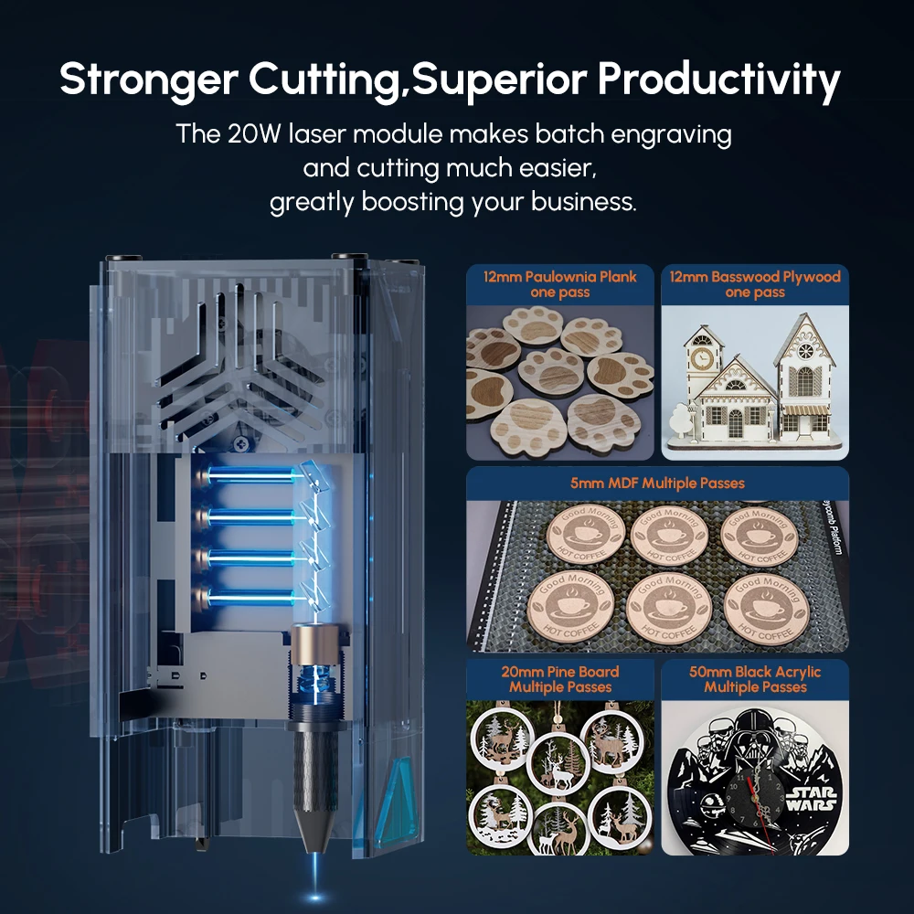 Algolaser High Quality Small Acrylic Plastic Stainless Steel Name Plate business card laser engraving machine