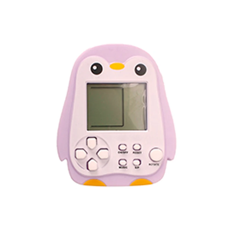 Classic Handheld Game Toys Styles Cartoon Modeling Hanging Decoration Mini Puzzle Game Console Toys