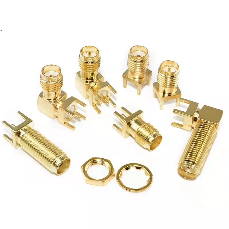 Electronic Component 4mm Banana Plug Connectors Adapter Speaker Max Metal Head Audio Video Origin  Type Male