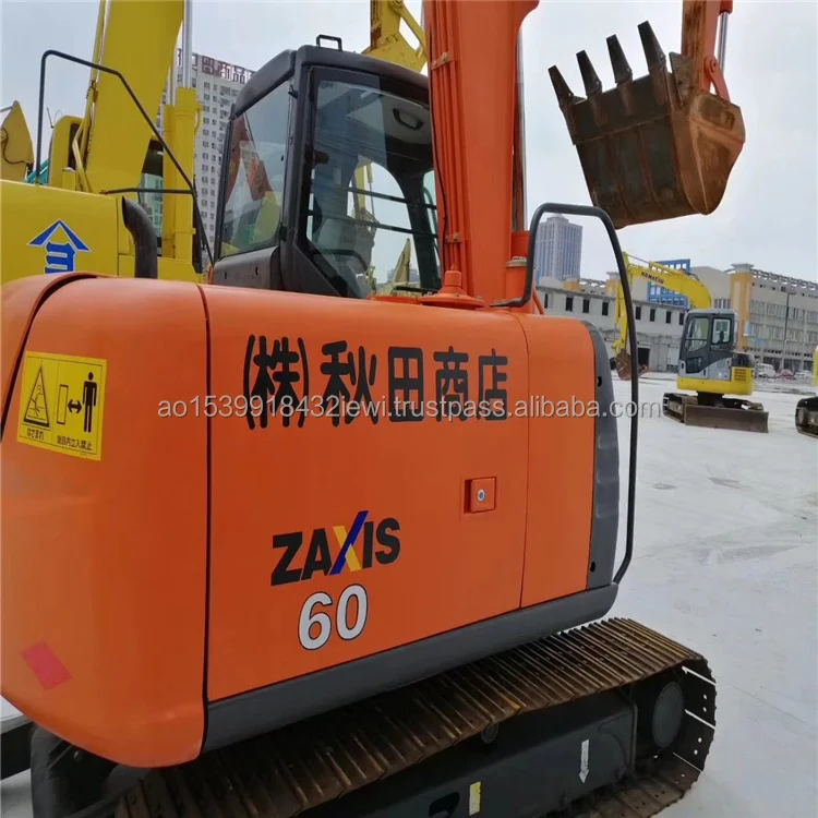 Japan Hitachi ZX60 гусеничный экскаватор
