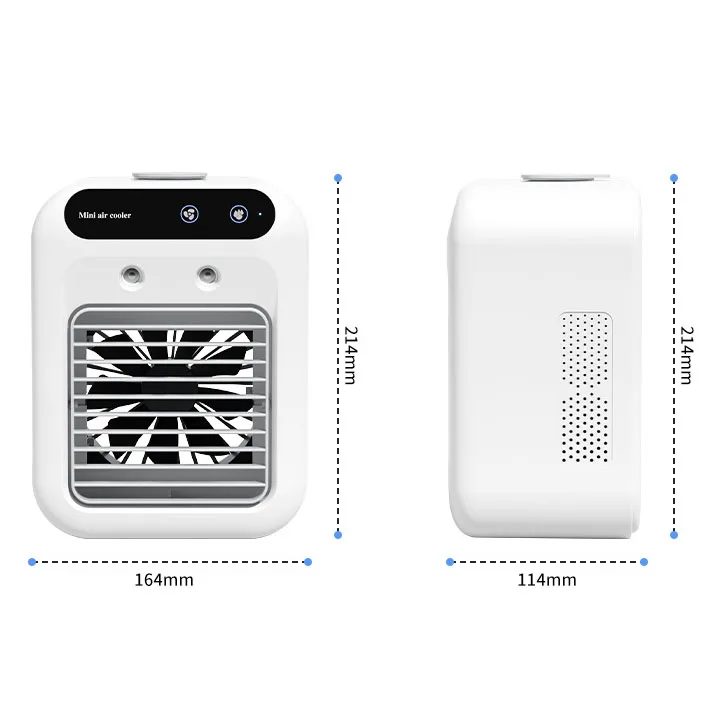 High Quality Air Conditioner Fan Portable Air Conditioner Mini USB Rechargeable Air Cooler Fan