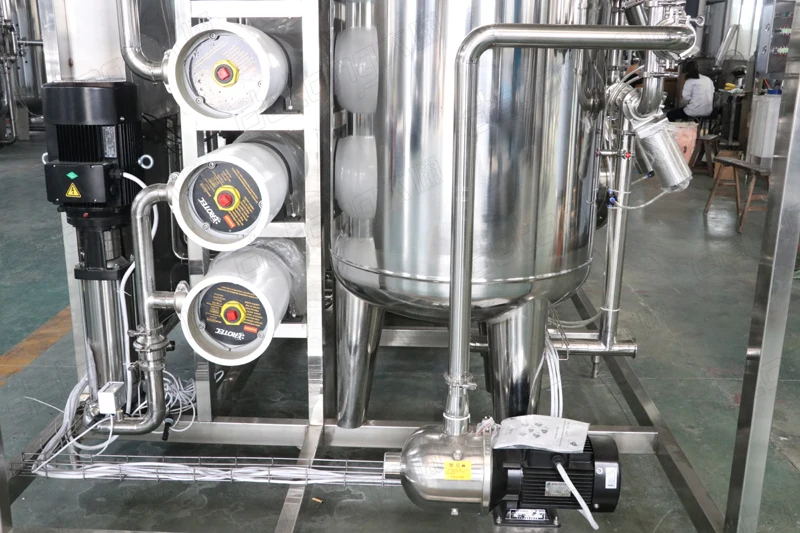 Машина для очистки питьевой воды с полной системой фильтрации воды/обратным осмосом