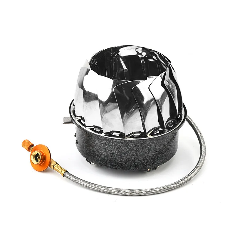 New Black Small Size Outdoor Camping Folding Cooker Portable Electric Professional Manufacturer Tourist Burner Gas Stove