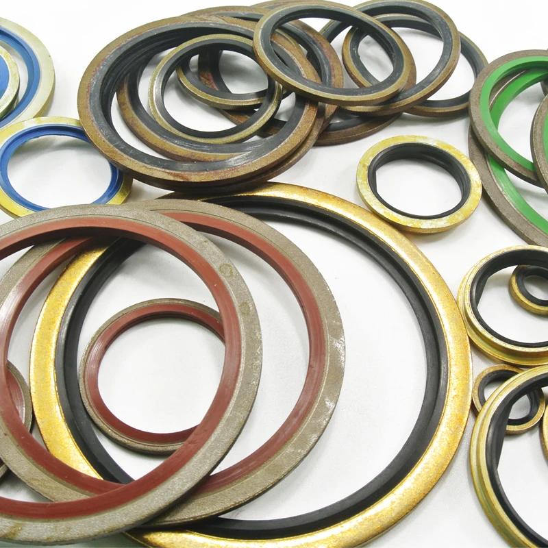 Высококачественный комплект для ремонта насоса высокого давления DLSEALS, скрепленная уплотнительная прокладка, производство машин NBR + металлический стандарт