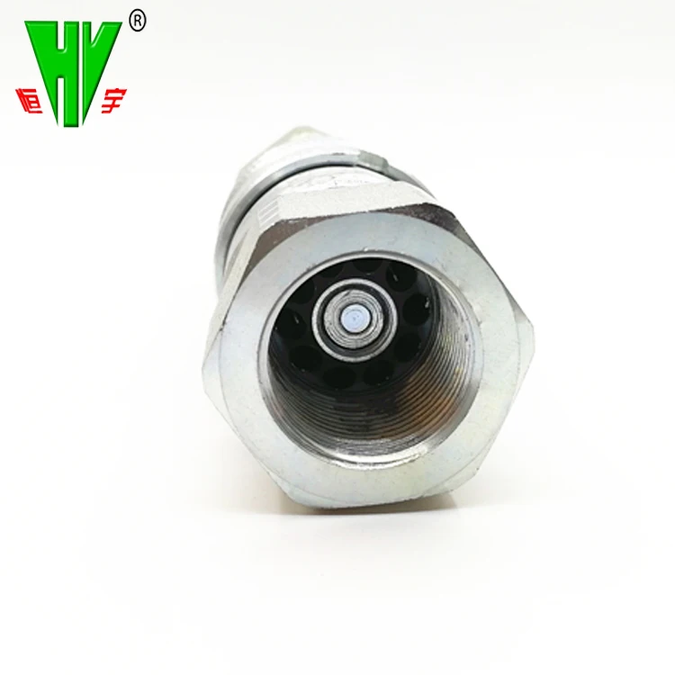 Hydraulic flat face quick Eaton standard hydraulic couplings quick connect